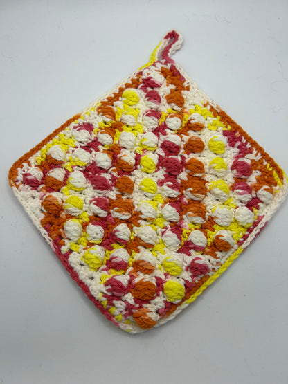 Bobble Stitch Potholder