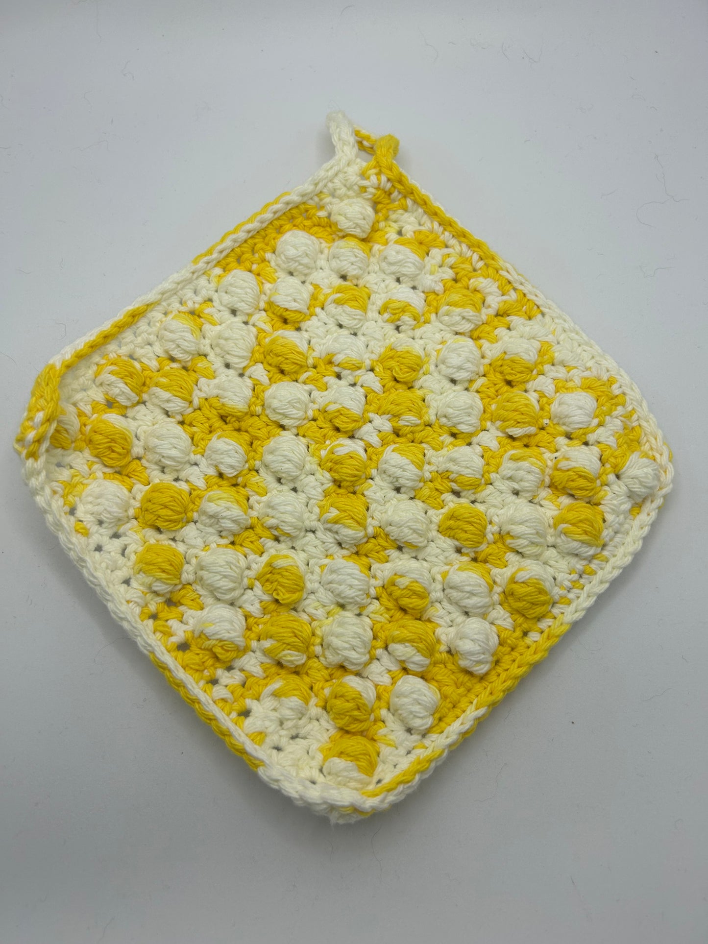 Bobble Stitch Potholder