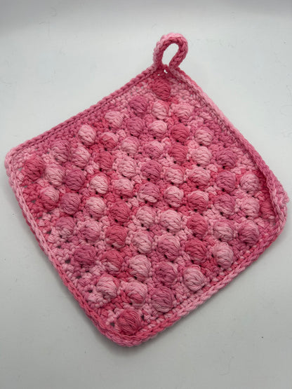 Bobble Stitch Potholder