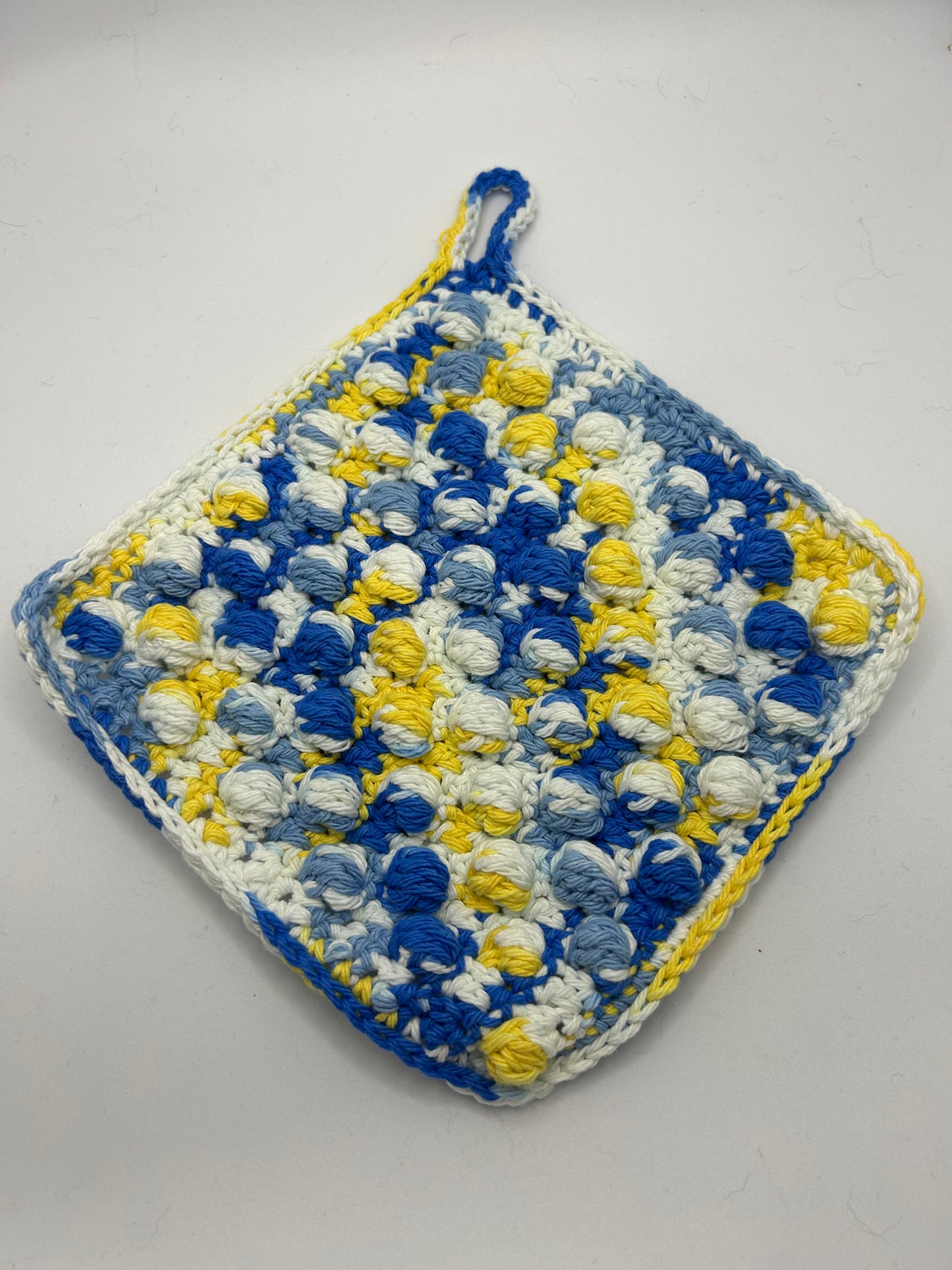 Bobble Stitch Potholder