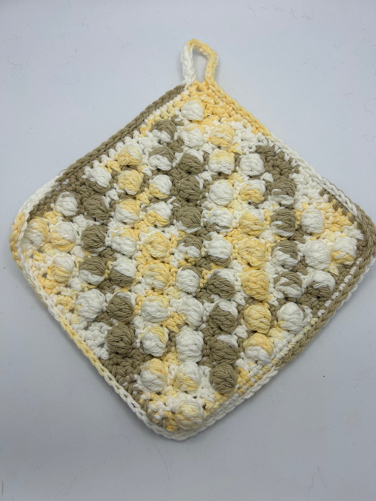 Bobble Stitch Potholder