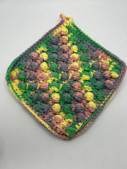 Bobble Stitch Potholder