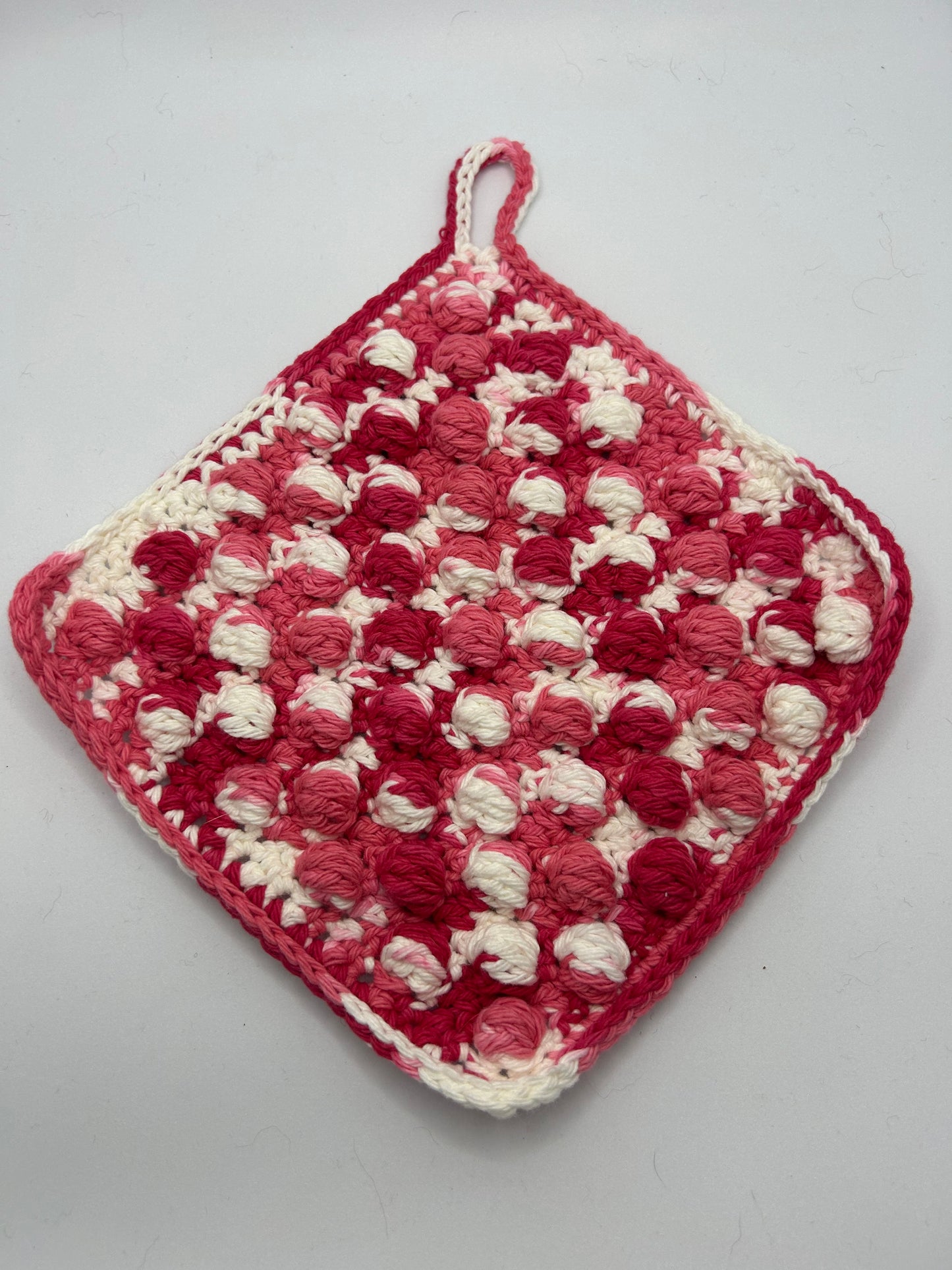 Bobble Stitch Potholder