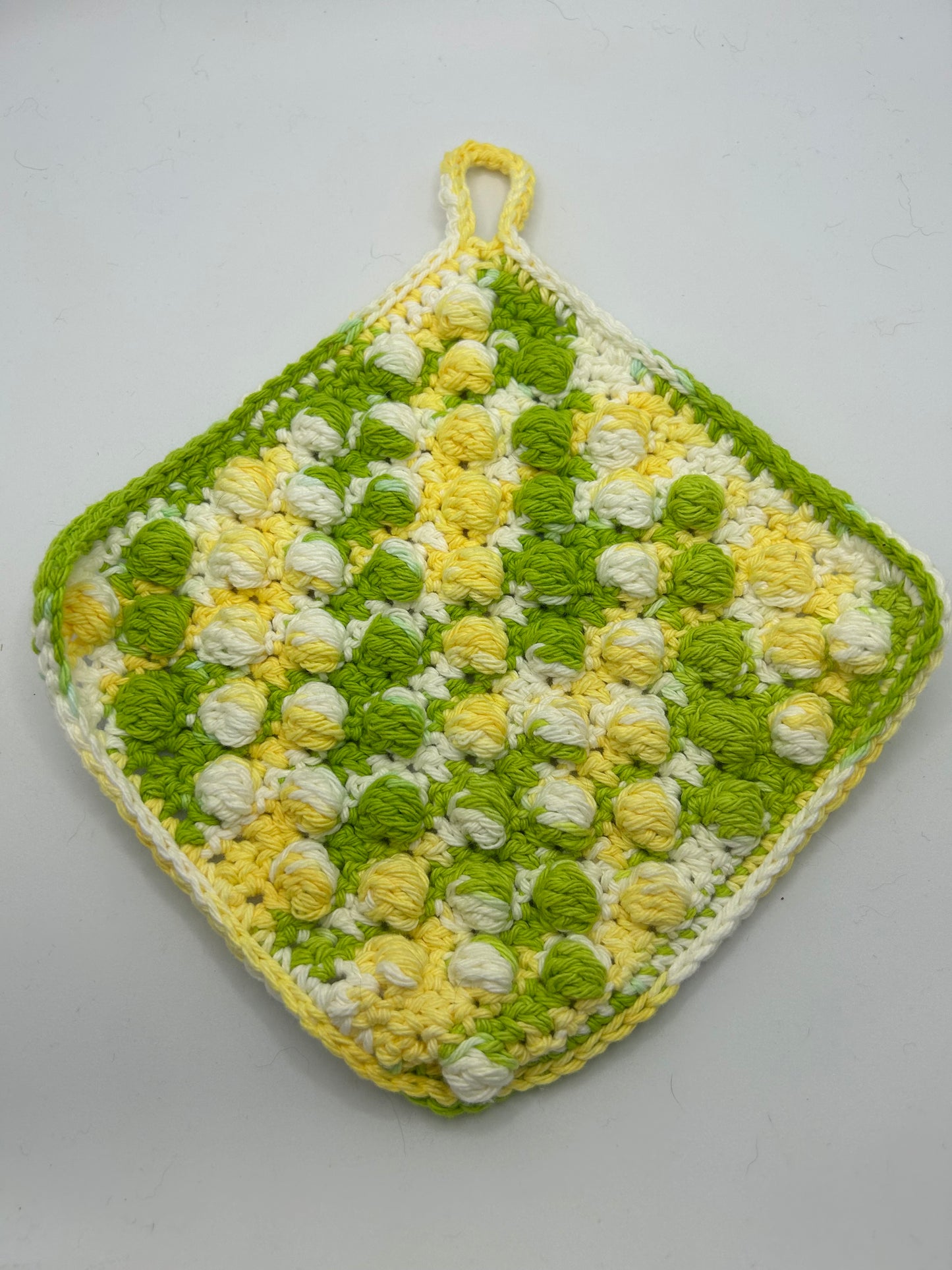 Bobble Stitch Potholder