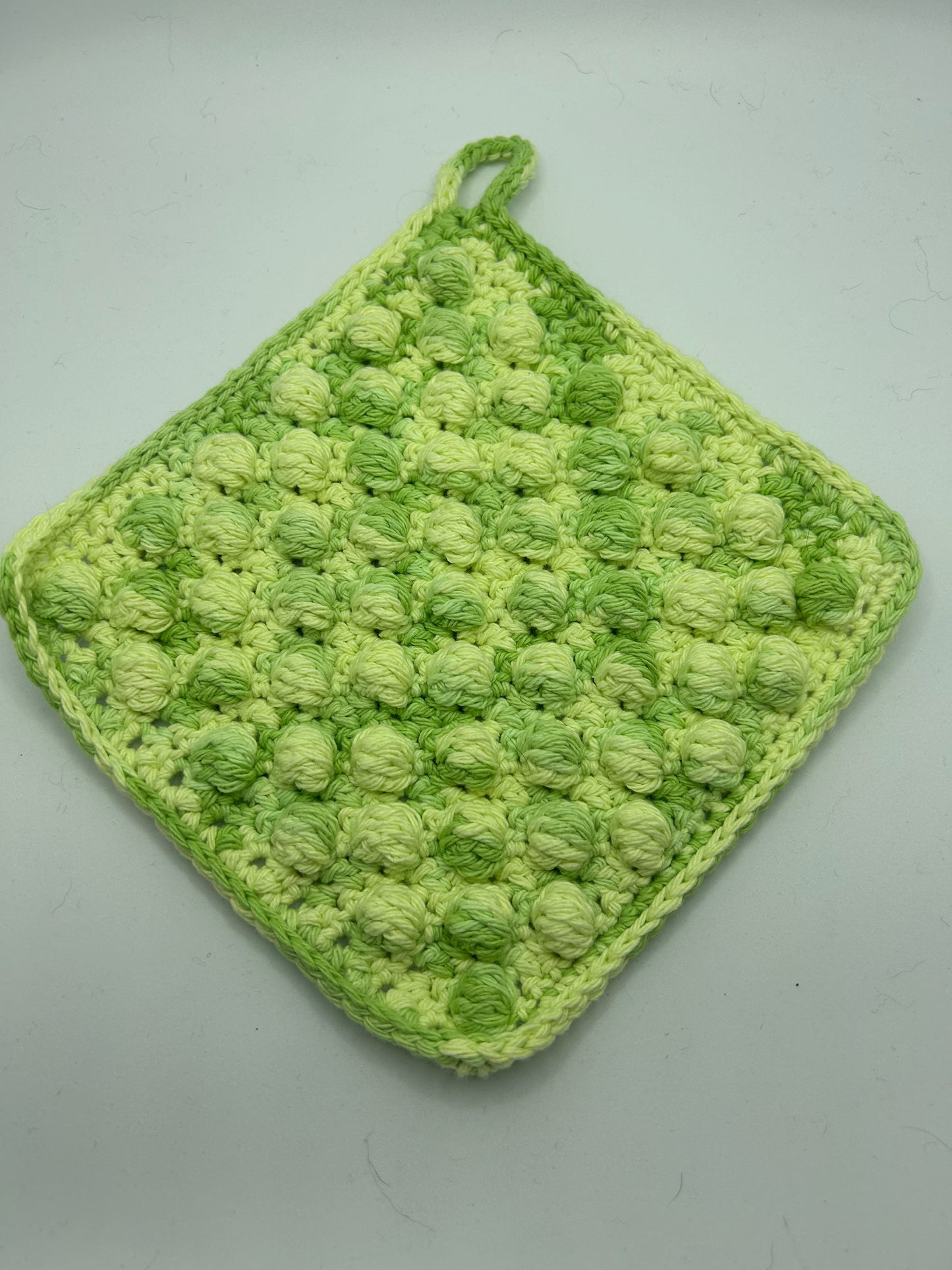 Bobble Stitch Potholder