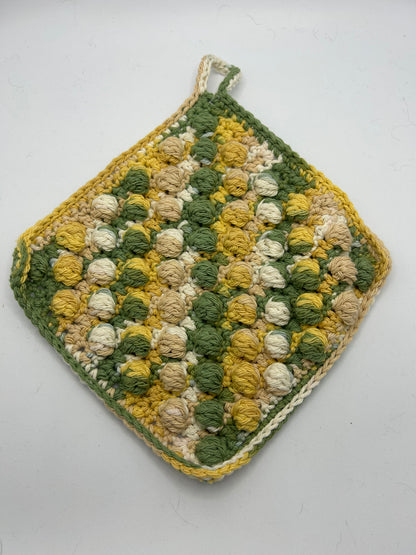 Bobble Stitch Potholder