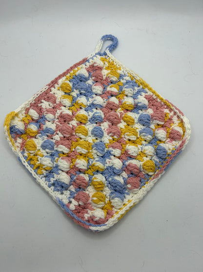 Bobble Stitch Potholder
