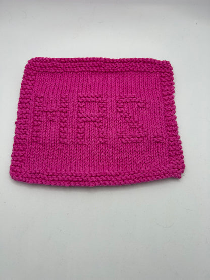 Mrs. - Dishcloth