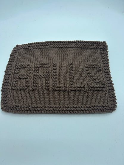 Balls - Dishcloth