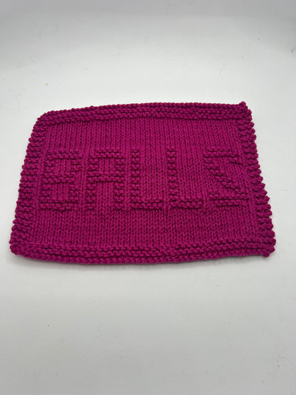Balls - Dishcloth