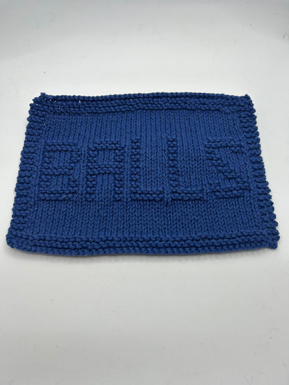 Balls - Dishcloth