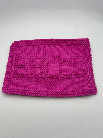 Balls - Dishcloth