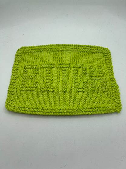 Bitch - Dishcloth