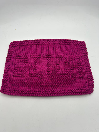 Bitch - Dishcloth