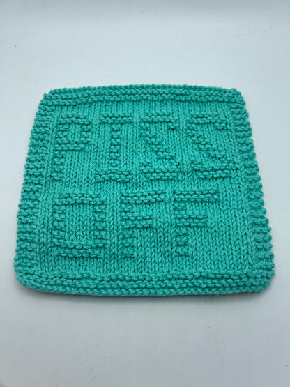 Piss Off - Dishcloth