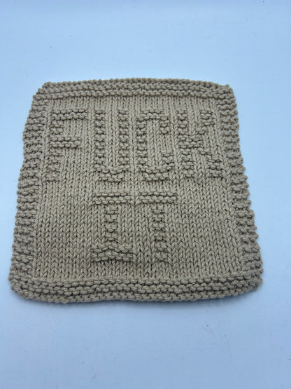 Fuck It - Dishcloth