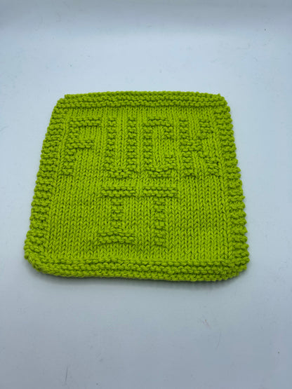 Fuck It - Dishcloth