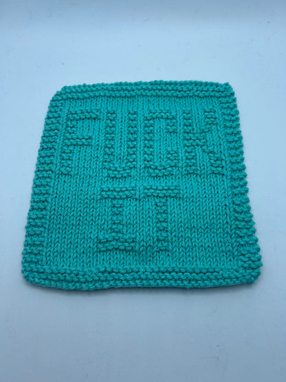 Fuck It - Dishcloth