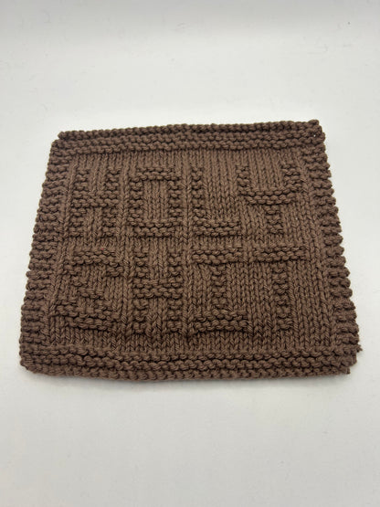 Holy Shit - Dishcloth