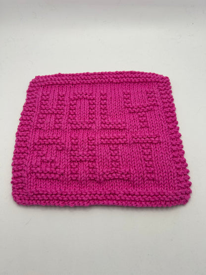 Holy Shit - Dishcloth