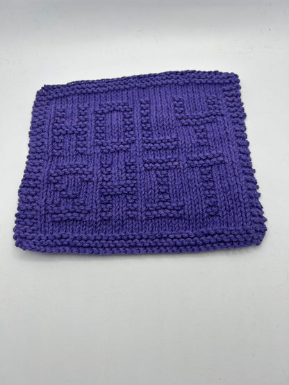 Holy Shit - Dishcloth