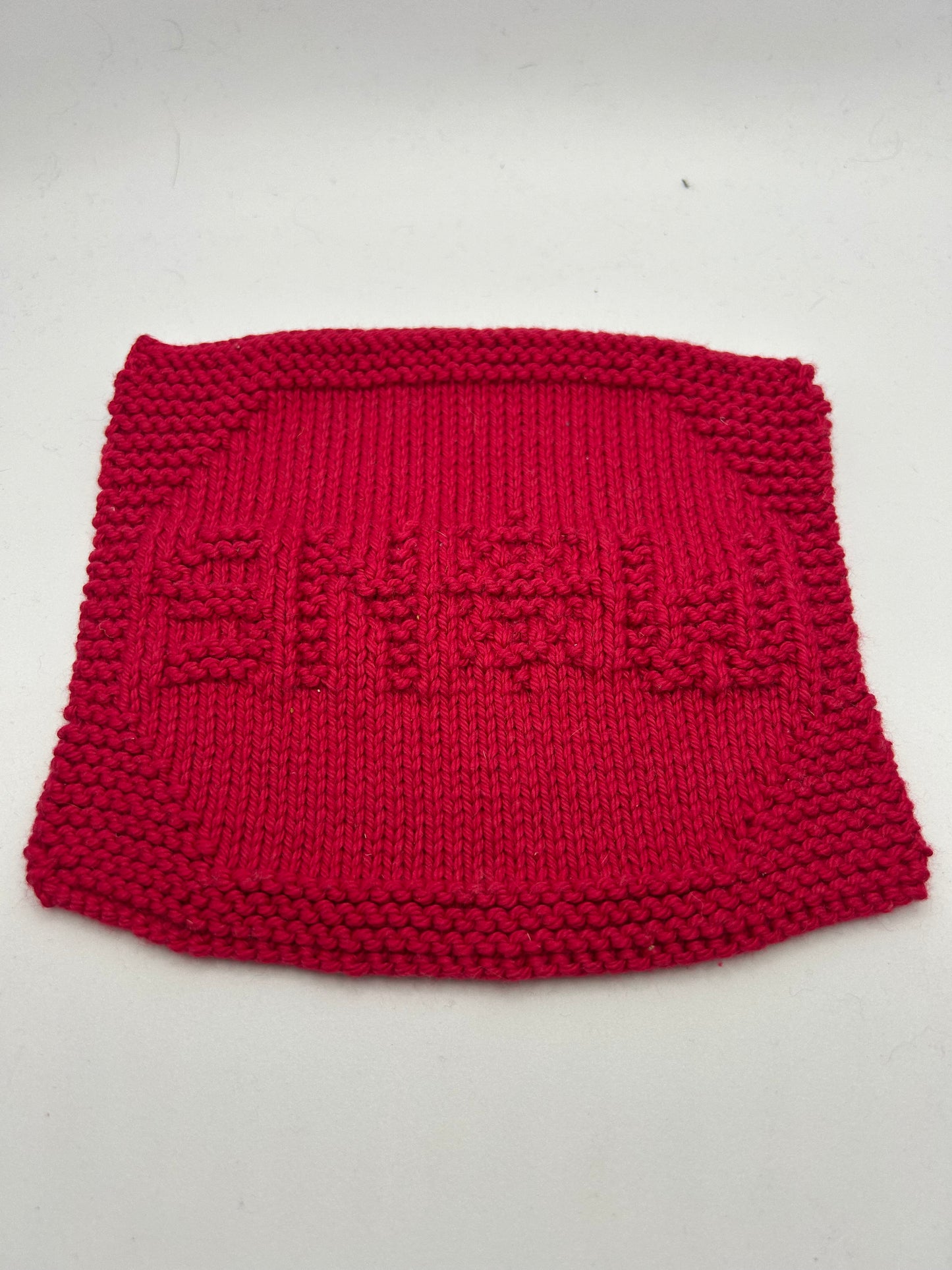 Snow - Dishcloth