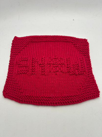 Snow - Dishcloth
