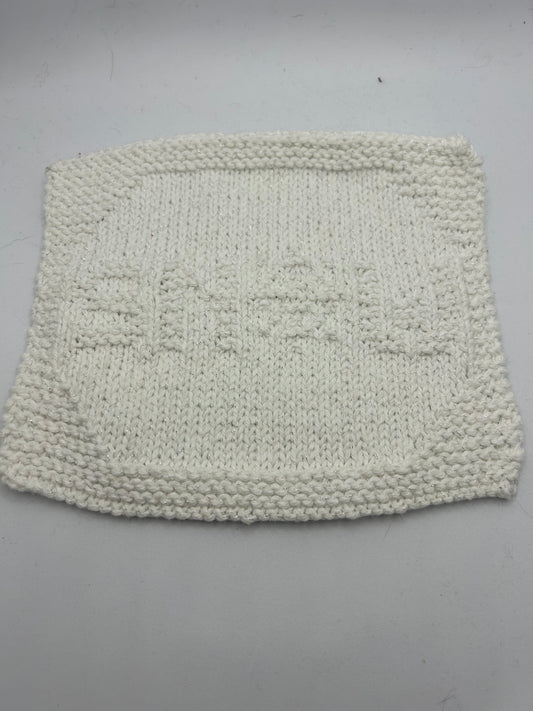Snow - Dishcloth