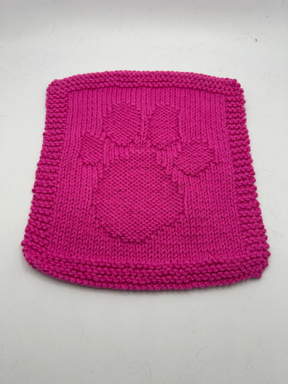 Paw Print - Dishcloth