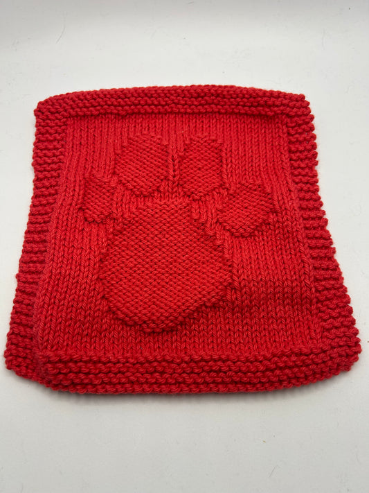 Paw Print - Dishcloth
