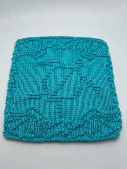 Sea Turtle - Dishcloth