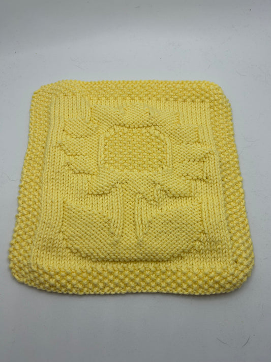 Sunflower - Dishcloth
