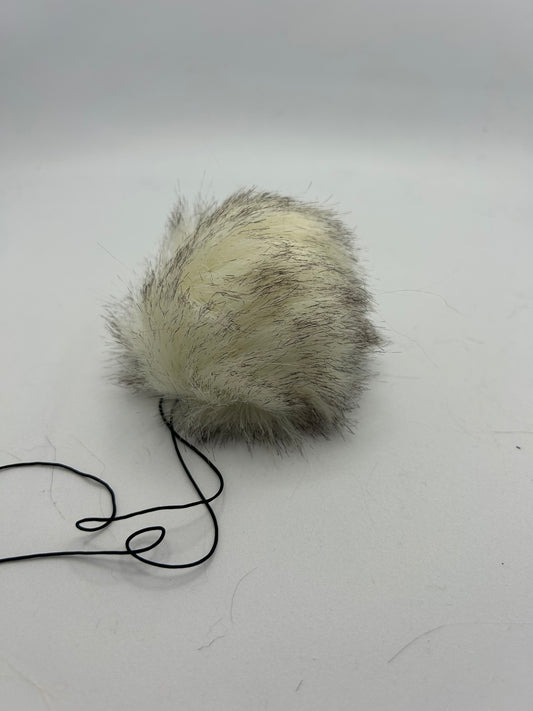 Hedgehog - Faux Fur Pom Pom